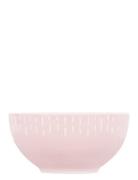 Aida Confetti Candyfloss Skål M/Relief Porcelæn 14 Cm. Rosa