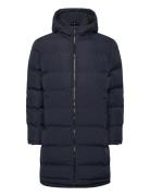 Fat Moose Birk Long Jacket Marinblå