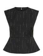 Gestuz Gzadira Peplum Top Grå