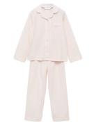 Mango Striped Long Pyjamas Rosa