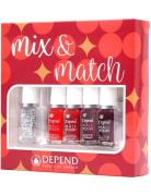 Depend Cosmetic Nail Polish 5-Pack Multi/patterned