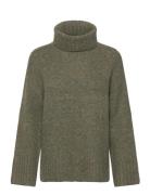 Vero Moda Vmingrid Ls Roll Neck Pullover Noos Grön