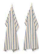 STUDIO FEDER Penny Tea Towel 2- Pack - Cot/Lin Multi/patterned