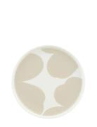 Marimekko Home Iso Unikko Plate 20 Cm Vit