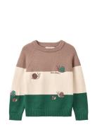 Fliink Alon Snail Pullover Beige