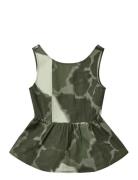 Helmstedt Emilie Denim Top Grön