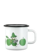 Muurla Moomin Enamel Mug Joyfull Apples 3,7Dl Vit
