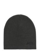 Superdry Essential Logo Knitted Beanie Grå