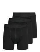 ONLY & SONS Onsfitz Solid Black Boxer 3Pack Noos Svart