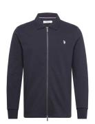 U.S. Polo Assn. Tobey Reg Zi Uspa M Sweat Marinblå