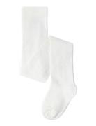 Lindex Tights Pointelle Knit Vit