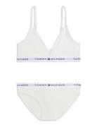 Tommy Hilfiger Pointelle Bra & Bikini Gift Set Vit