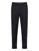 Mango Regular-Fit Pleated Trousers Svart