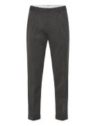 Mango Regular-Fit Pleated Trousers Grå