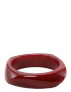 SUI AVA Chunky Bangle Röd