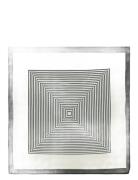 SUI AVA Classic Patterned Scarf Vit