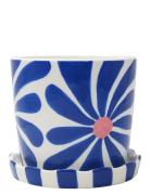 Que Rico Urtepotteskjuler - Lior - Fiesta Floral Blå