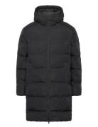 Jack & J S Jjesoho Long Puffer Ln Svart