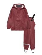 Mikk-line Pu Rain W. Susp. Burgundy