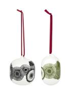 Marimekko Home Siirtolapuutarha Ornament 2 Pcs Vit