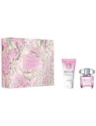 Versace Fragrance Gift Set Bright Crystal Edt + Body Lotion Nude