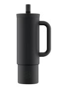 24bottles Straw Cup 800 Ml - Tuxedo Black Svart
