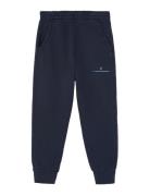 THE ANIMALS OBSERVATORY Draco Kid Sweatpants Ecru Marinblå