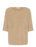 Soaked In Luxury Slodalys Tuesday Jumper Beige
