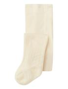 Lil'Atelier Nbfilso Rug Pointelle Pantyhose Lil Kräm