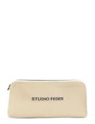 STUDIO FEDER Celia Mini Toiletry Bag - Canvas Beige