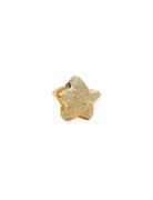Pandora Textured Star 14K Gold-Plated Mini Charm Guld