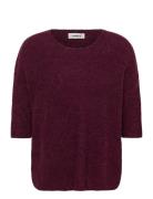 Soaked In Luxury Sltuesday Jumper Burgundy