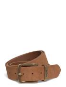 Levi's® Metal Two Horse Keeper Belt Ov Beige