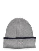 GANT Essential Beanie And Glove Grå