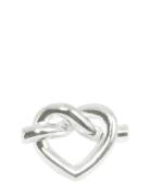 Jane Koenig Tied Heart Stud Silver