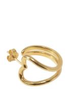 Jane Koenig Open Heart Hoop Guld