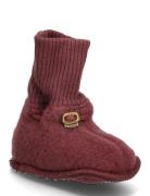 Mikk-line Wool Footies Burgundy