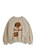Mini Rodini Doggies Sp Sweatshirt Beige