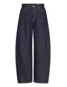 Vero Moda Vmkaitlin Hr Wide Barrel Jeans Si352 Blå