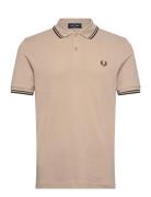 Fred Perry Twin Tipped Fp Shirt Beige