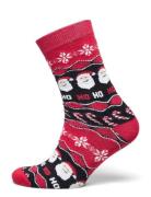 Christmas Sweats The Ho Ho Ho Socks Röd