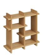House Nordic Dora - Wall Shelf, Oak Veneer, Natural, 40X12X40 Cm