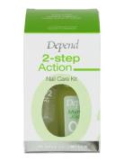 Depend Cosmetic 2 Step Action Nail Care Kit Nude