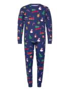 Christmas Sweats Christmas Leksaker Pyjamas Marinblå