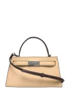 Tory Burch Lee Radziwill Mini Top Handle Brun