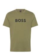 BOSS T-Shirt Rn Khaki Green