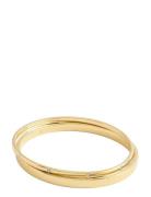 Coach Accessories Coach Signature Bangle Bracelet Boxed Set Guld