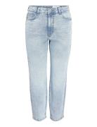 NOISY MAY Nmmoni Hw St Ank Jeans Az359Lb Fwd Noos Blå