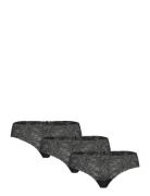 Lindex Brief Brazilian Freecut Lace 3 Svart