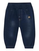 Minymo Pants Sweat Denim Blå